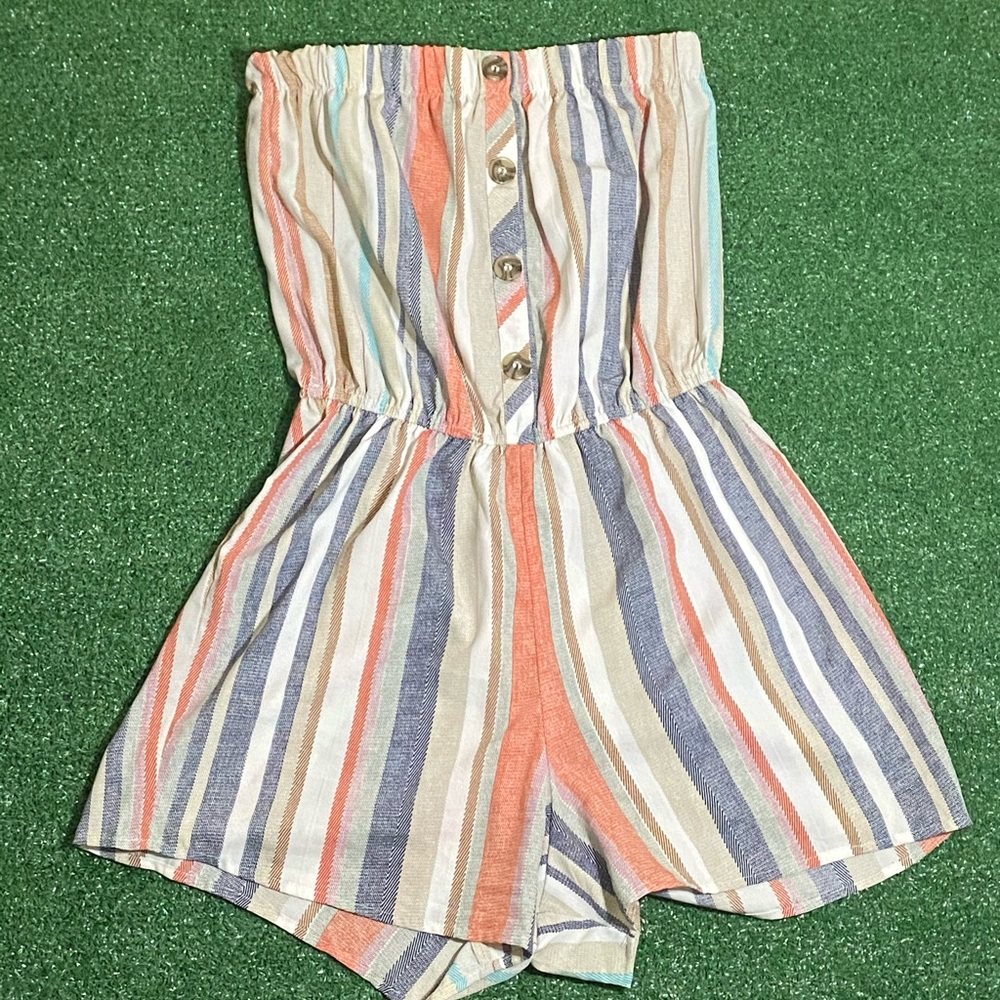 Vintage Mint of Blush Romper